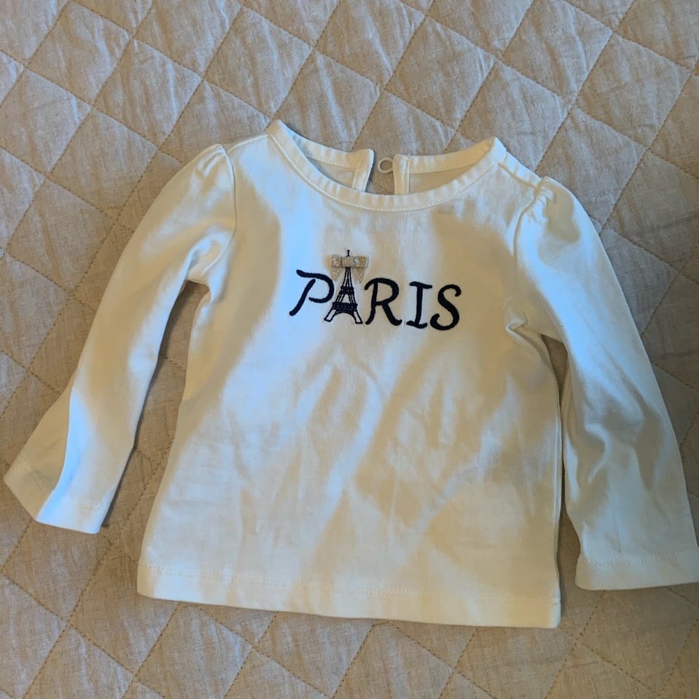 Janie and Jack Paris Tee